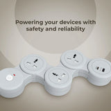 Flexible Articulated Power Strip