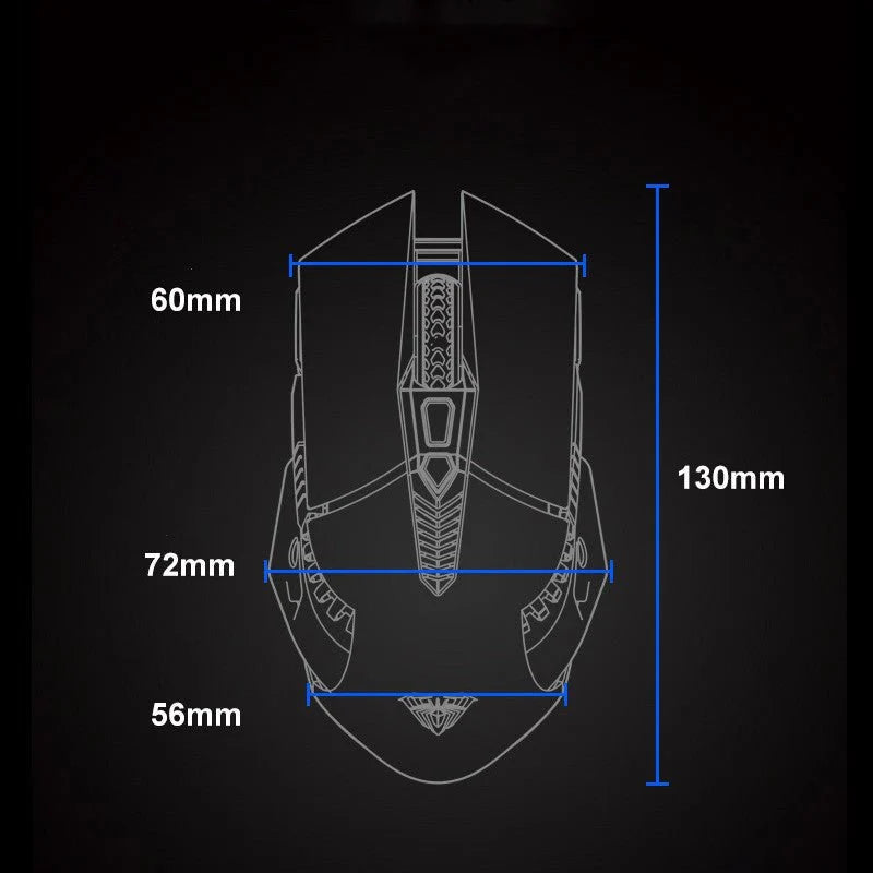 Silent Mouse Wireless Bluetooth E-sports Mouse